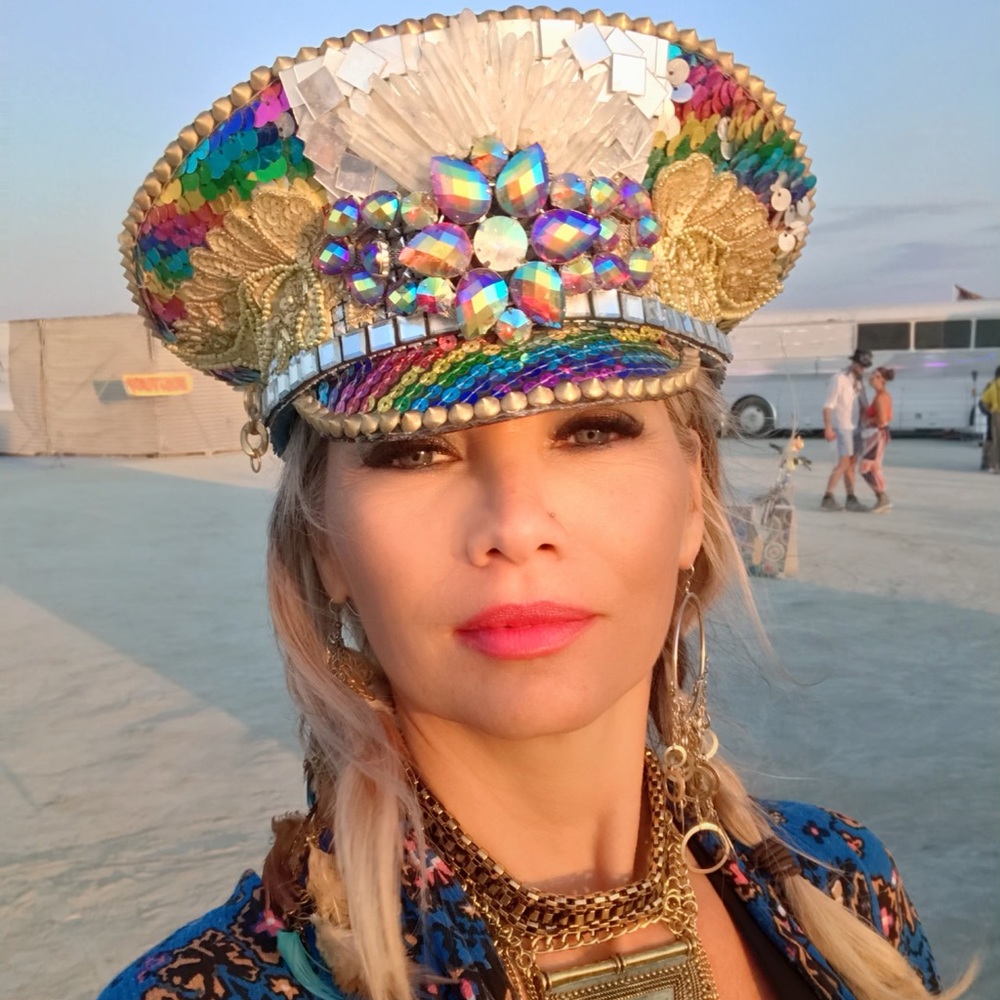 🔥Smokin Hot Custom Captains Hat for Burning Man🔥